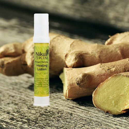 Healing Lotion with Ginger
