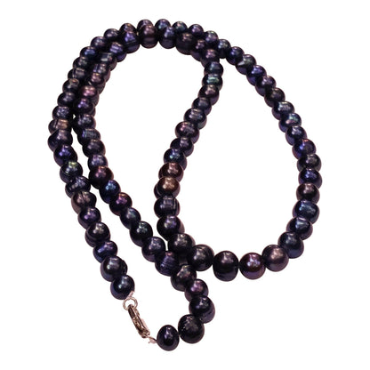 Tarifa - Collar de perlas de agua dulce negras